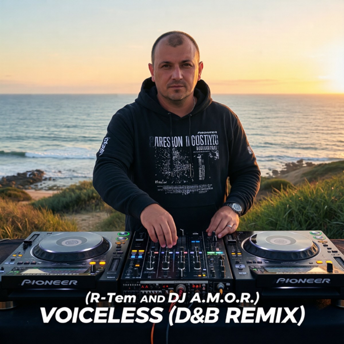 R-Tem and DJ A.M.O.R. - Voiceless ( D&B remix) cover art
