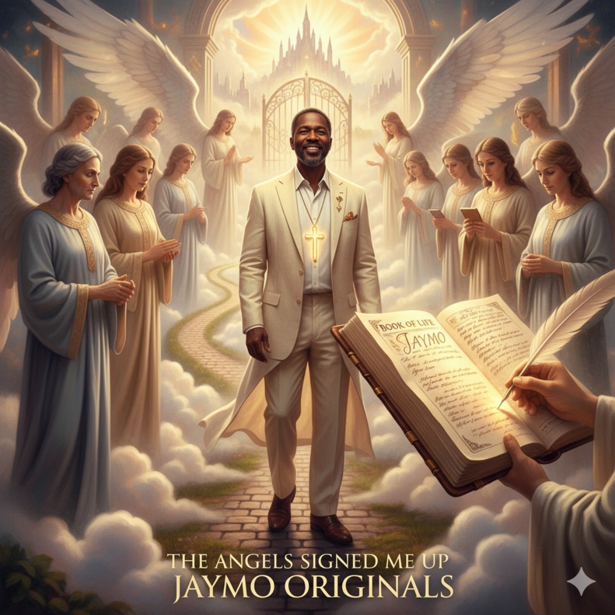 The angels signed me up cover art