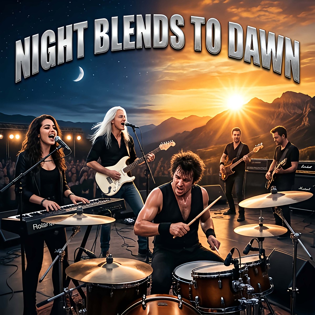 Night Blends To Dawn cover