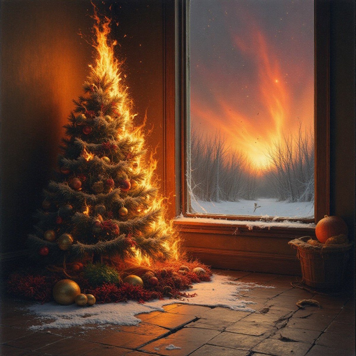 Рождество в огне cover