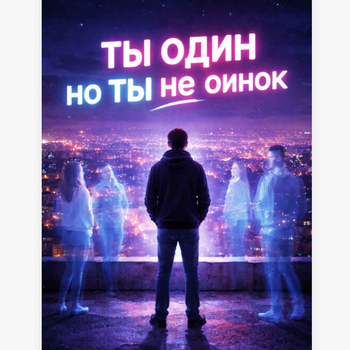 Обложка: ты не одинок