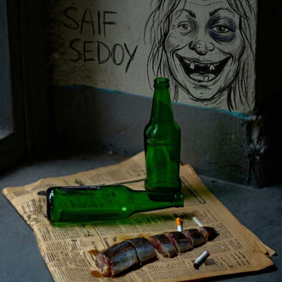 Она беззубо улыбалась cover