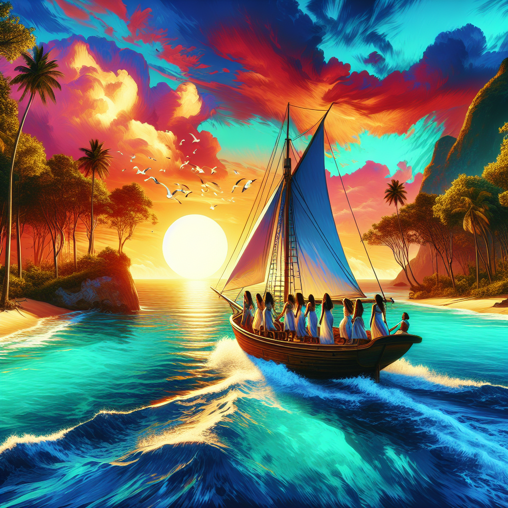 Sailing the Carribean cover