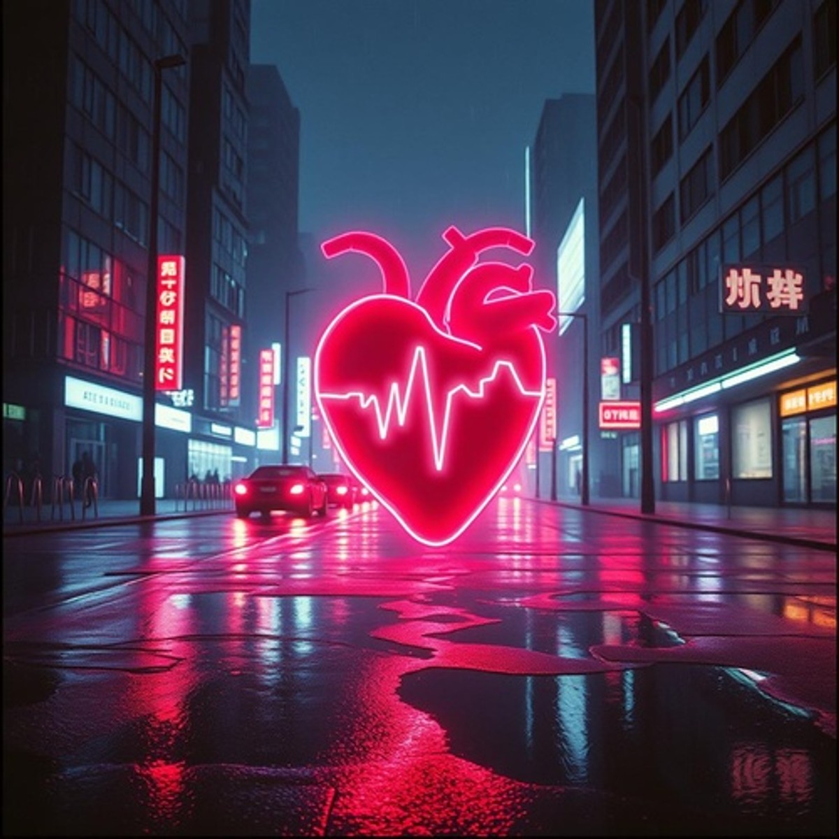 Electric heart cover art