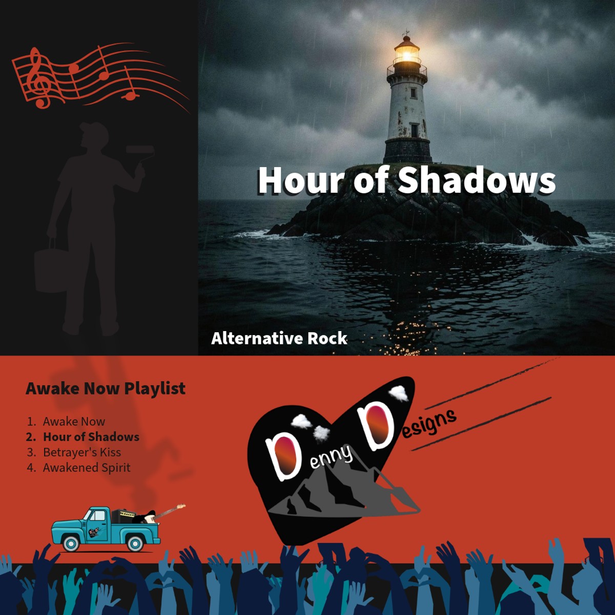 Awake Now - Hour of Shadows V3.07 (Alt. Rock) cover