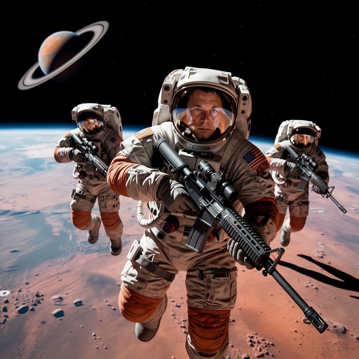 When Elon Musk becomes God-Emperor on the Mars cover