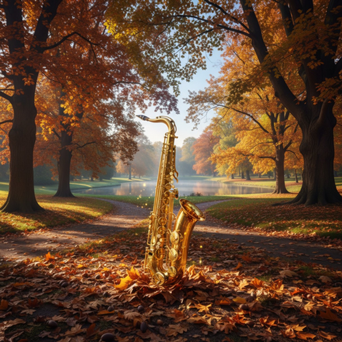 Осенний парк cover