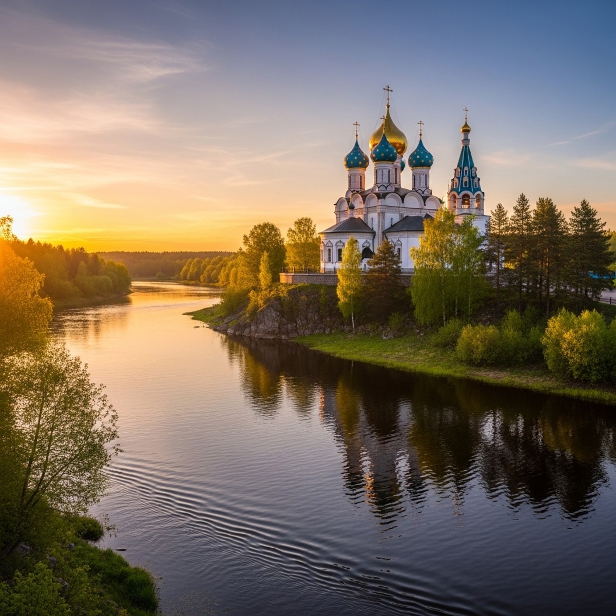 Храм над рекой cover