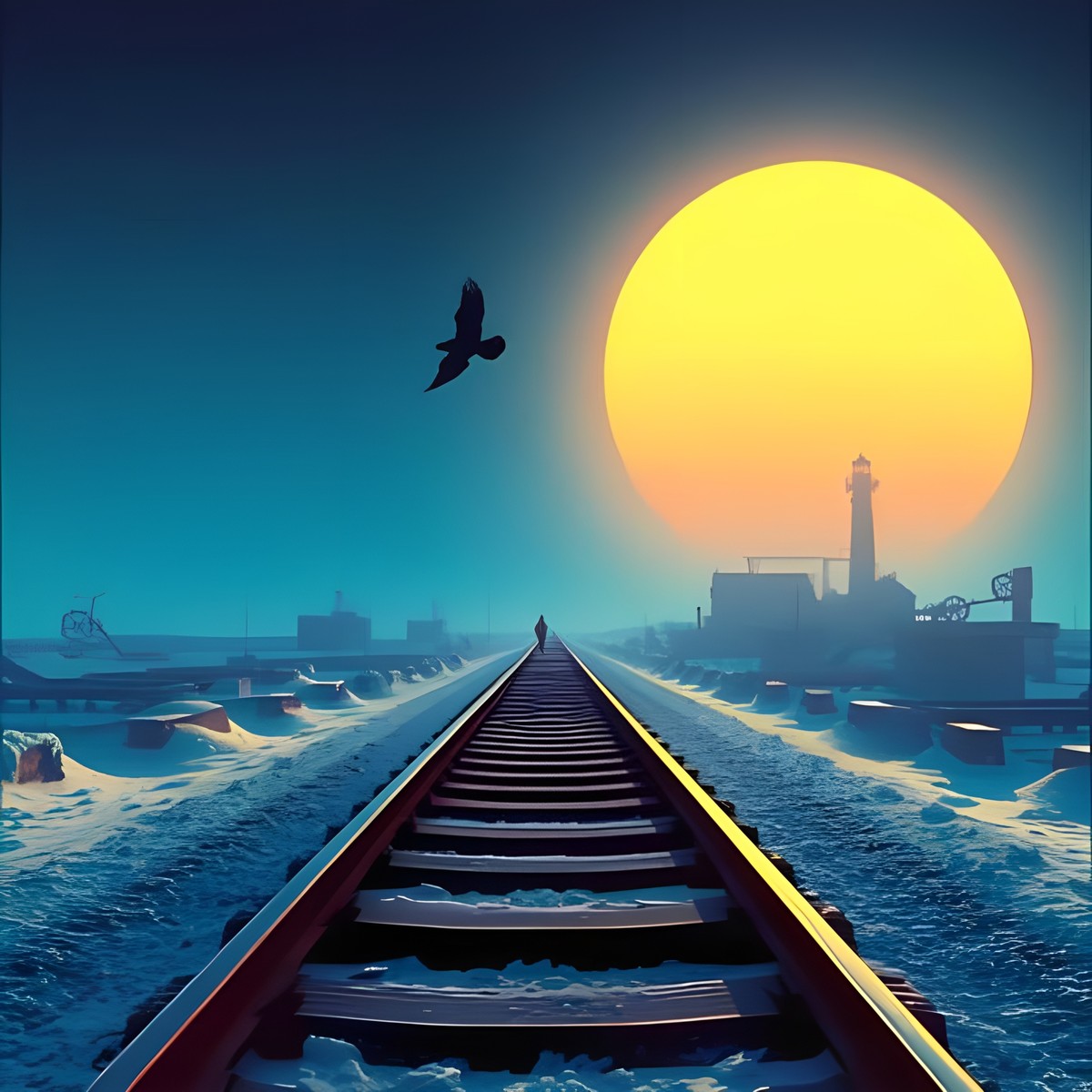 По железнодорожным путям cover art